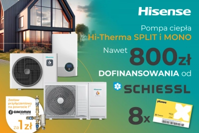 Pompa ciepła Hisense z dofinansowaniem nawet 800 zł