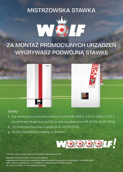 Mistrzowska Stawka - promocja WOLF