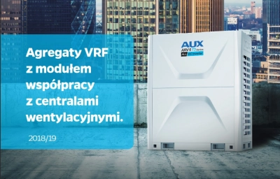 AUX - nowy katalog Agregatów VRF