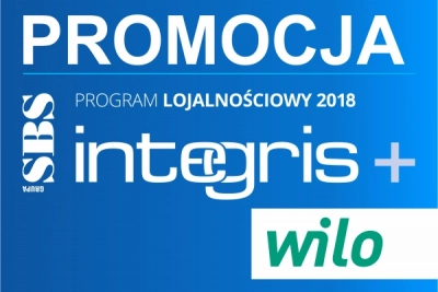 SBS: Promocja Integris+ 2018, podwójna punktacja pomp WILO