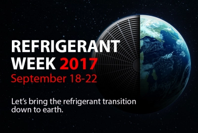 Narzędzia i informacje o czynnikach chłodniczych. Refrigerant week 2017. Zarezerwuj ten termin!