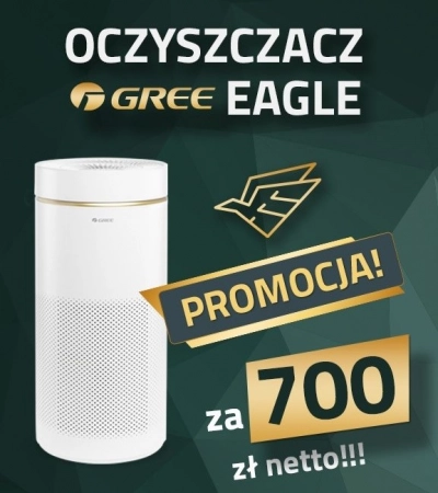 Majowa promocja na oczyszczacz GREE Eagle