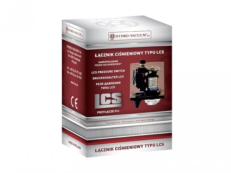 LCS Hydro-Vacuum - zabezpieczenie przed suchobiegiem pomp hydroforowych
