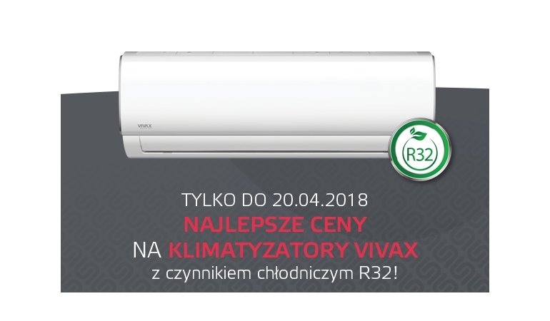 Klimatyzator VIVAX najtaniej w pakietach