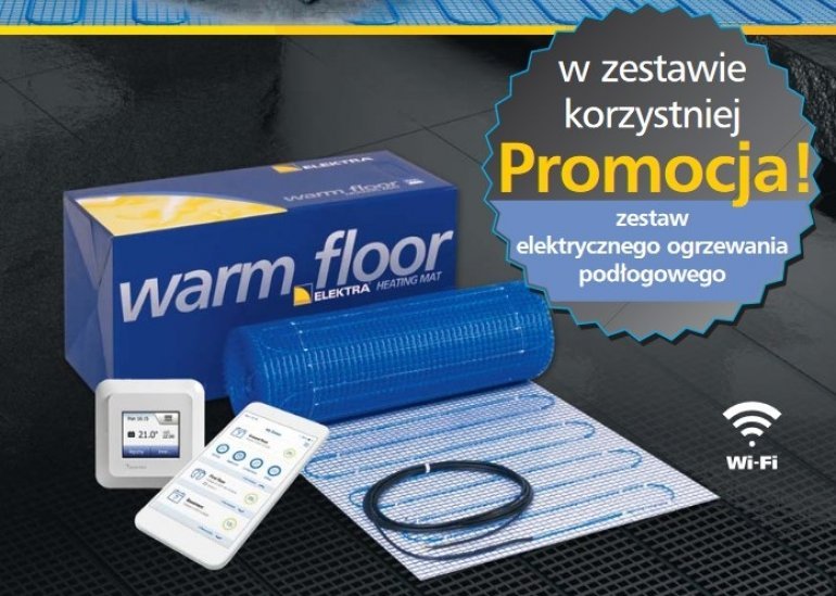 Promocja mat grzejnych ELEKTRA MD WiFi Pack