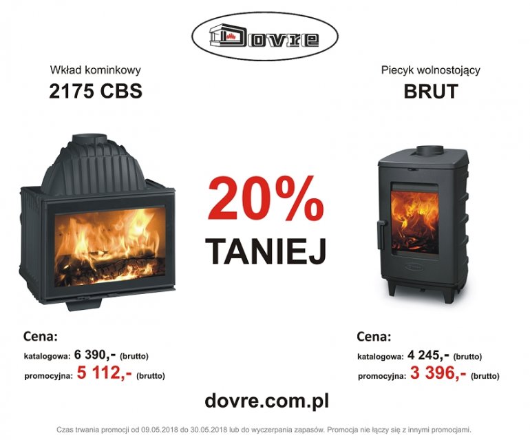 Majowa promocja Dovre