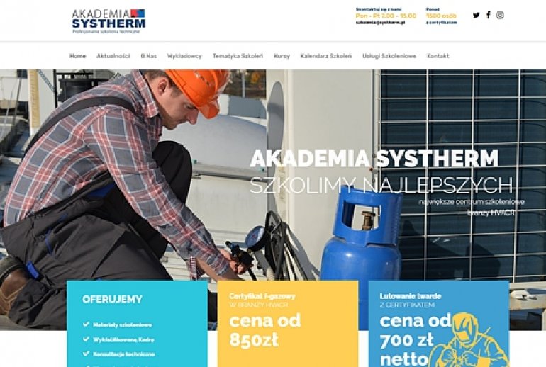 Akademia SYSTHERM - Szkolenia chłodnicze i klimatyzacyjne w nowej odsłonie