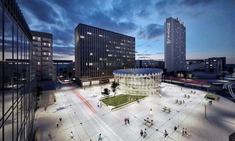 Rotunda PKO z innowacyjnym systemem sterowania roślinami iPlant