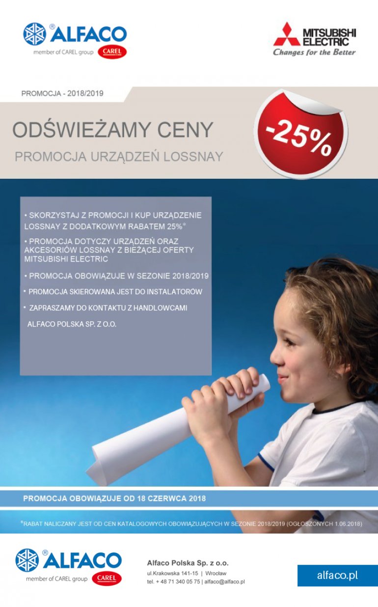 Niższe ceny na Lossnay
