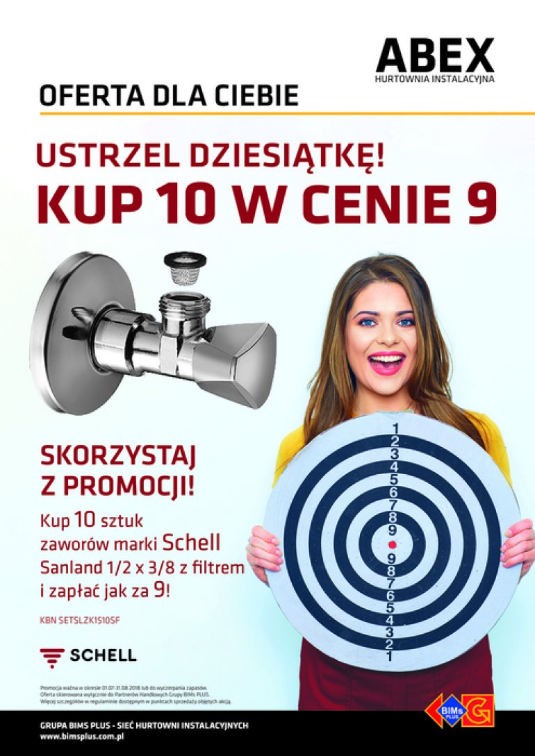 Promocje Ustrzel dziesiątkę! Kup 10 w cenie 9! | BIMs PLUS