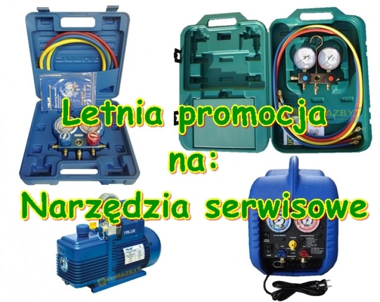 Klimazbyt - letnia promocja narzędzi serwisowych