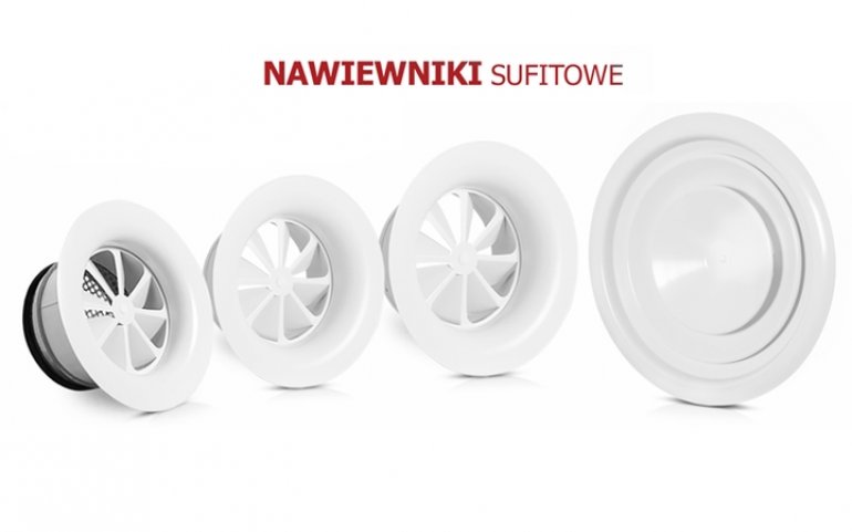 Nawiewniki wirowe sufitowe GCR | Alnor