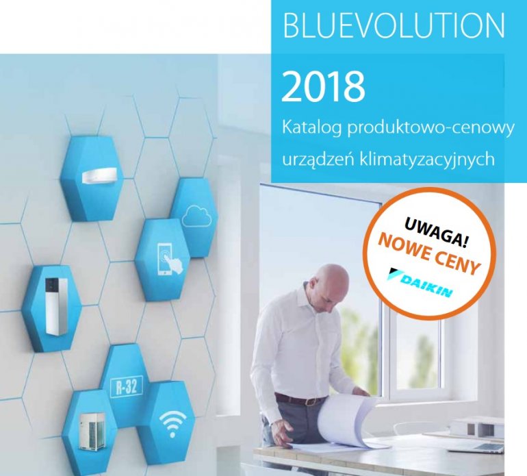 Nowy cennik Daikin Bluevolution