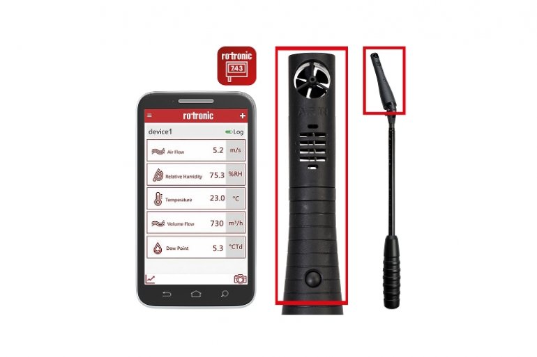 Miernik parametrów powietrza AFP1 Rotronic
