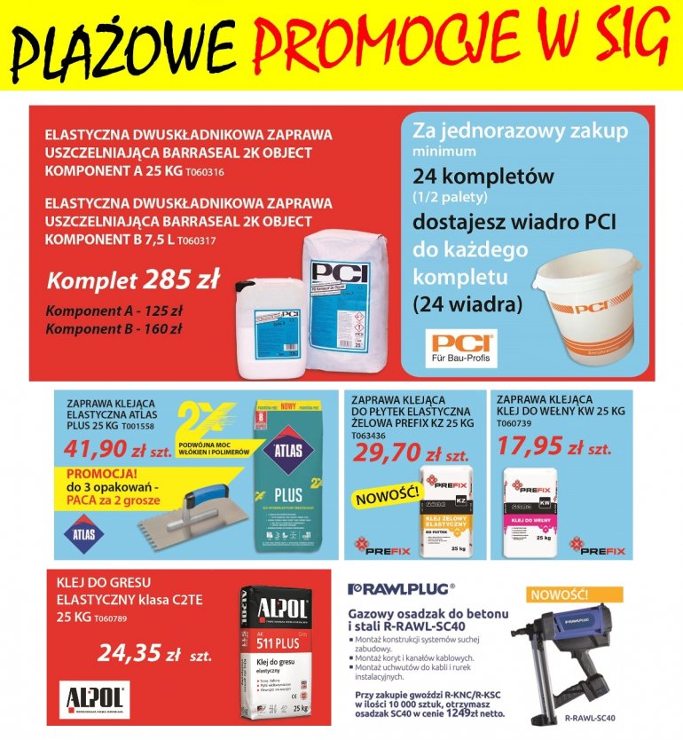 Plażowe Promocje w SIG
