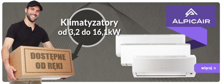 Klimatyzatory AlpicAir dostępne od ręki