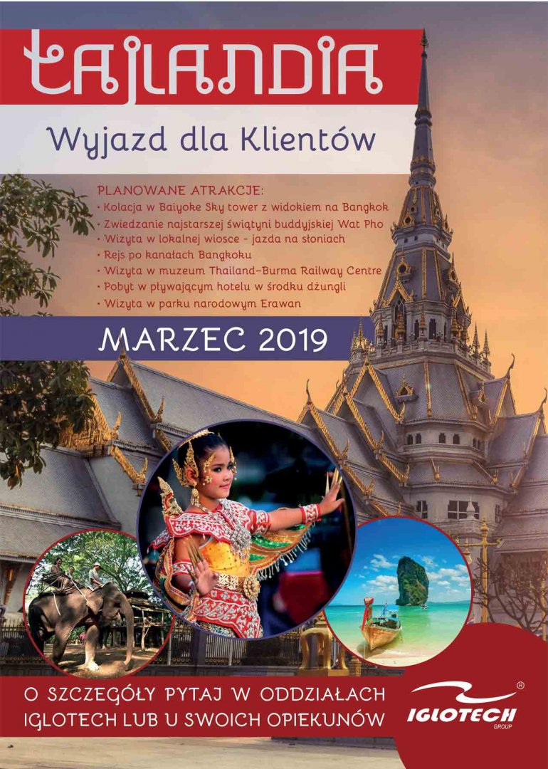 Do Tajlandii z Iglotechem