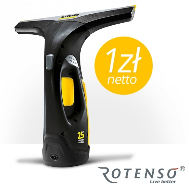 Promocje Thermosilesia - Odbierz myjkę do szyb KARCHER WV2 PREMIUM za 1zł
