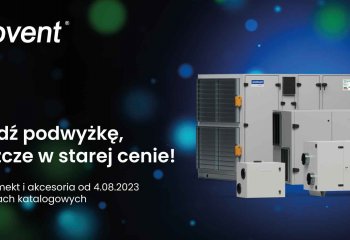 Komfovent Domekt i akcesoria od 4.08.2023 w nowych cenach katalogowych