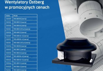 Wentylatory Östberg w promocyjnych cenach