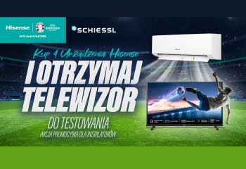Kup 4 klimatyzatory Hisense i wygraj telewizor!