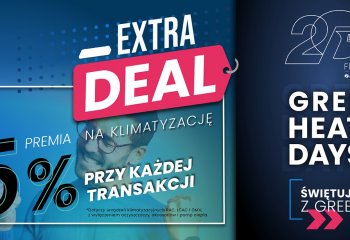 Premia 5% na klimatyzację – GREE HEAT DAYS