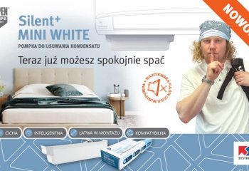 Pompka Silent+ Mini WHITE