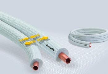 Łączenie bez spinek i kleju. Preizolowane rury Tubolit Split i DuoSplit z łatwym systemem montażu