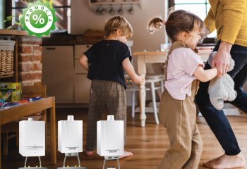 Promocja na pakiety kotłów z podgrzewaczami c.w.u. marki De Dietrich 