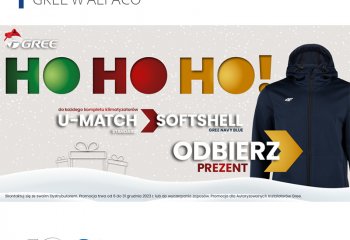 Mikołajkowa promocja Gree w Alfaco!