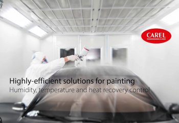 Wysokowydajne rozwiązania w zakresie malowania: nowa biała księga firmy CAREL