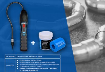 DETEKTOR WYCIEKÓW JAV – 1089 w promocyjnej cenie | Iglotech styczeń 2024