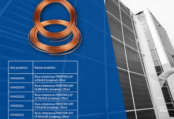 Rury chłodnicze FROSTEN w promocyjnych cenach | Iglotech styczeń 2024