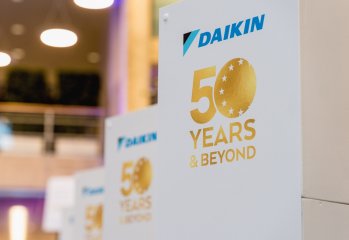 Daikin świętuje 50 rocznicę działalności w Europie, na Bliskim Wschodzie i w Afryce. 