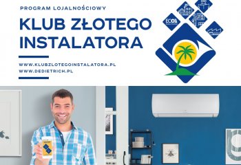 Program lojalnościowy Klub Złotego Instalatora De Dietrich - nowe możliwości dla instalatorów