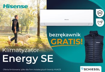 Zgarnij bezrękawnik przy zakupie klimatyzatora Energy SE 