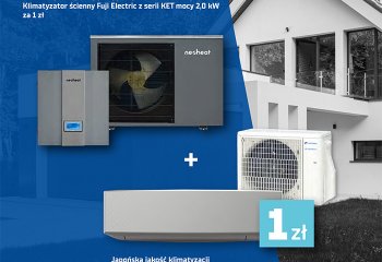 Grzeje i chłodzi! Kup teraz  pompę ciepła i odbierz  klimatyzator za 1 zł | Iglotech marzec 2024