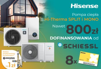 Pompa ciepła Hisense z dofinansowaniem nawet 800 zł