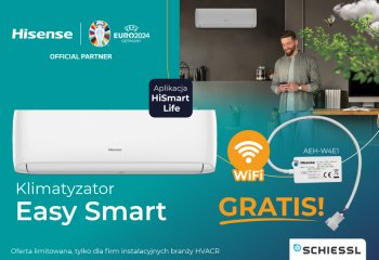Klimatyzator Hisense Easy Smart z WiFi