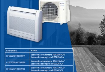 Klimatyzator Fuji Electric KVCA w promocyjnej cenie | kwiecień 2024