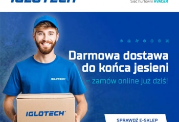 Darmowa dostawa w e-sklepie hurtowni Iglotech – tylko do końca jesieni!
