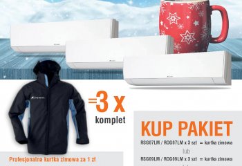 Kup 3 komplety urządzeń i odbierz kurtkę zimową! | IGLOTECH