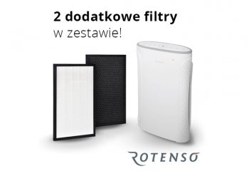Kup oczyszczacz powietrza Rotenso Piura i odbierz 2 dodatkowe filtry. | THERMOSILESIA