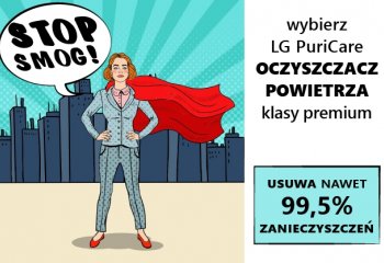 Oczyszczacz powietrza LG PuriCare w ofercie SYSTHERM