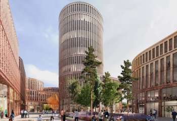 MVRDV przedstawia projekt kompleksu biurowego Centrum Biurowe Fabryczna, który powstanie w centrum Łodzi |Inwestycje 2018