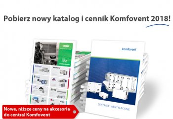 Nowy katalog i cennik Komfovent już dostępne!