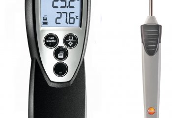 Termometry refernecyjne w zestawach z sondami pomiarowymi | Testo