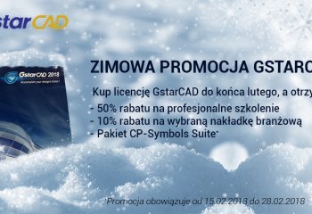 Zimowa promocja GstarCAD