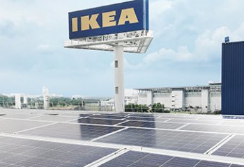 ABB pomaga firmie IKEA wykorzystać energię słońca w Singapurze 