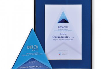 Nagroda Delta 2018 dla Schiessl Polska
